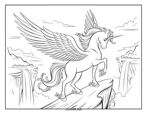 200+ Desenhos de unicórnio para colorir para crianças e adultos (PDFs ...