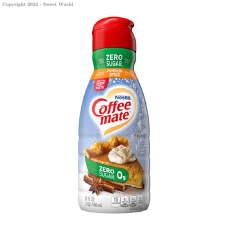 050000368150 - Coffee Mate Pumpkin Spice Zero Sugar Liquid Coffee Creamer