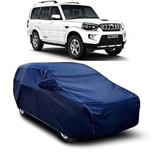 SXAWG Car Cover for Mahindra Scorpio S10 7 Seater Water Proof - Dust ...