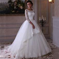 White Wedding Dress For by White Lace Gown Princess Wedding Dress 2016 White Wedding Dress For
