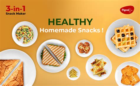 Buy Pigeon by Stovekraft Sandwich Maker | 3 in 1 | 750 Watt (Black ...