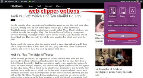 Image result for Using OneNote Clipper in Edge