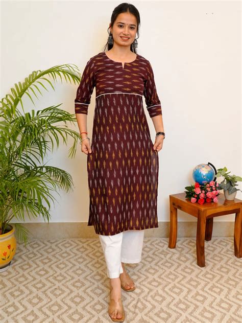 Shop Long Kurtas for Women Online in India – BaSaKa