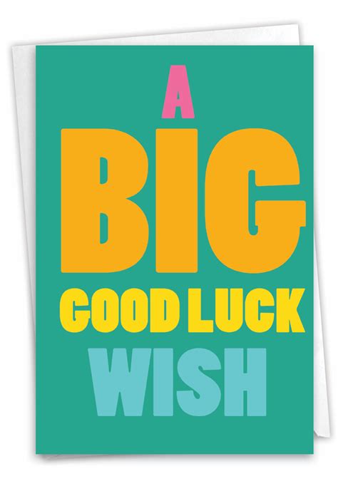 Good Luck Cards Printable