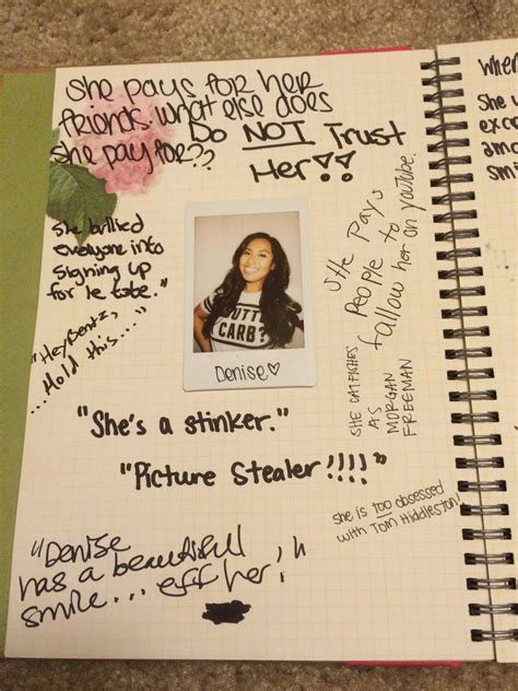 Burn Book Template Canva