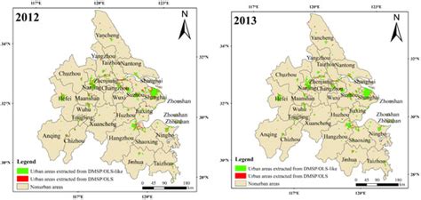 Monitoring Urban Expansion (2000–2020) in Yangtze River Delta Using ...