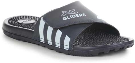 Liberty Aha Brand men's Adam Slides Flipflop Slippers (N.Blue) :: RAJASHOES