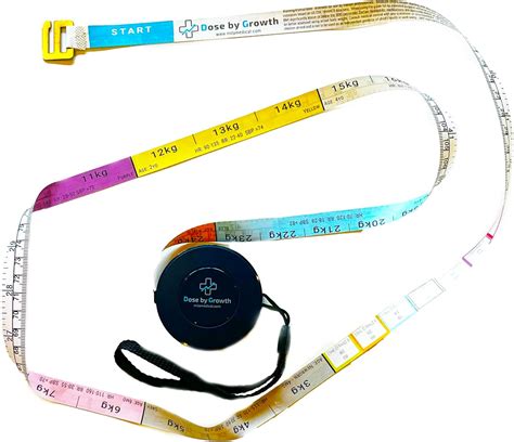 Amazon.com: Retractable Pediatric Emergency Length-Based Tape ...