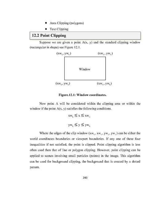 Image result for Clipping in Computer Graphics Notes