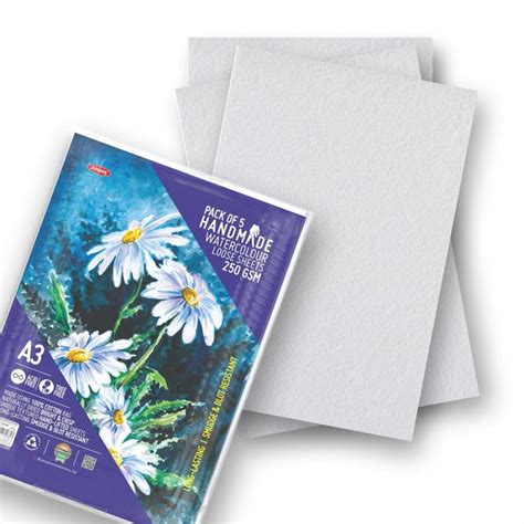 Handmade Water Color Sheets | 100% Cotton | 250 GSM – PAPERQUIRKS ...