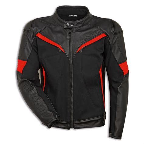 Fighter C2 - Leather-fabric jacket | Motorcycle wear | apparel Ducati