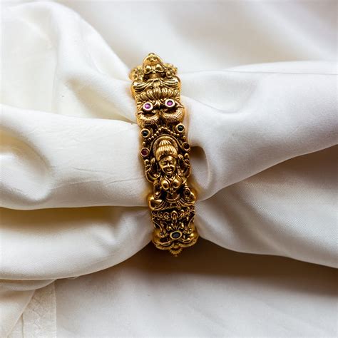 Nagas Lakshmi Design Single Bridal Openable Kada Bangle – Happy Pique