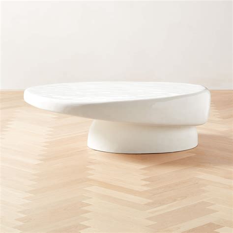 Cb2 Oval Coffee Table