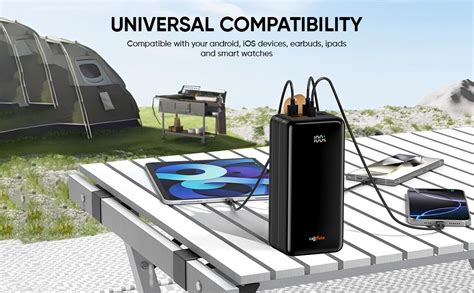 Callmate 50000mAh Ultra High Capacity Power Bank, 23W Fast Charging ...