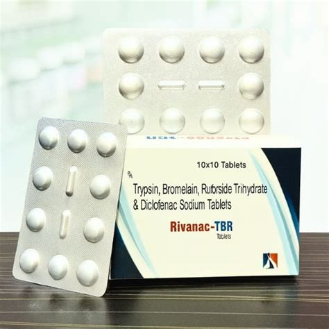 Rivanac-TBR Tablets | Pain & Inflammation Relief | Arivas