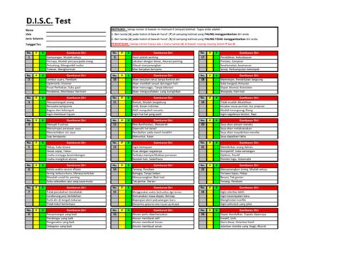 Form Disc Test 的图像结果
