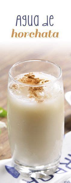 Agua de Horchata | Receta | Authentic mexican recipes, Agua de horchata ...