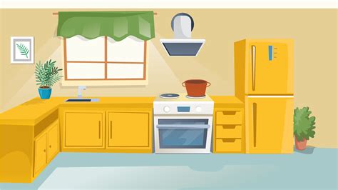 Kitchen Cartoon 的图像结果