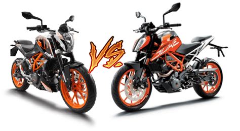 KTM Duke 390 Old vs New – Comparison » Car Blog India