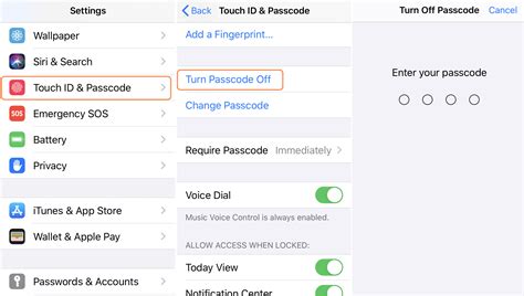 iPhone 6 Remove Passcode Lock 的图像结果