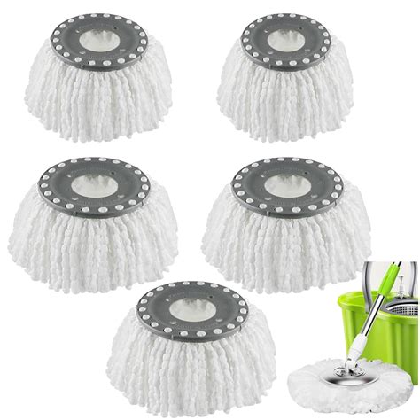 Amazon.com: YWSHF 5 PCS Spin Mop Heads Replacement Refill for Old ...