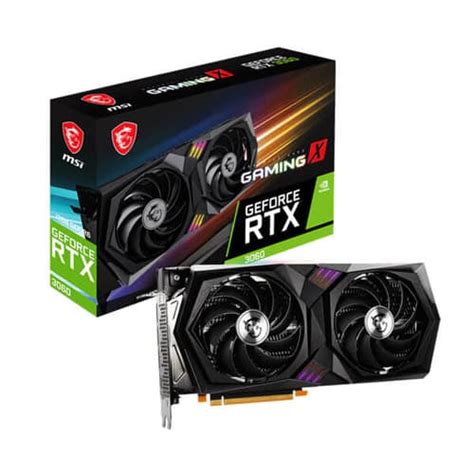 MSI RTX 3060 Gaming X LHR | 12GB GDDR6 Gaming Graphics Card | RTX-3060 ...