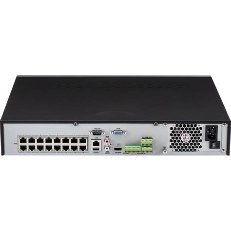 NVR16P16-8 - Ultra HD 4K 16 Channel NVR with 16 Built-In PoE Ports