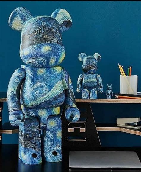 Bearbrick Starry Night 1000% | LINE SHOPPING