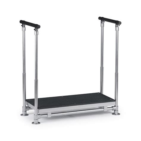 Slip Resistant Half Steps With Handrails - Ramps For Access