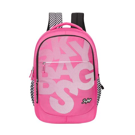 Skybags KLAN PLUS 02 SCHOOL BACKPACK PINK