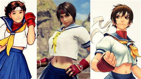 Soul Calibur VI Street Fighter Sakura Kasugano Outfit Creation Formula ...