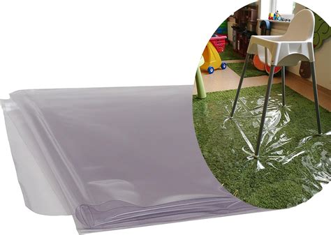 Amazon.com : Easy Cleaning Splash Mat High Chair Floor Mat Feeding ...