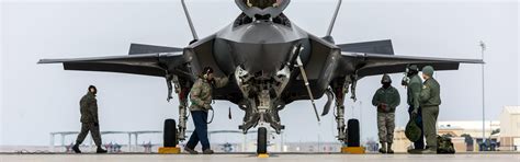 Download wallpaper Fighter, USAF, F-35A Lightning II, section aviation ...