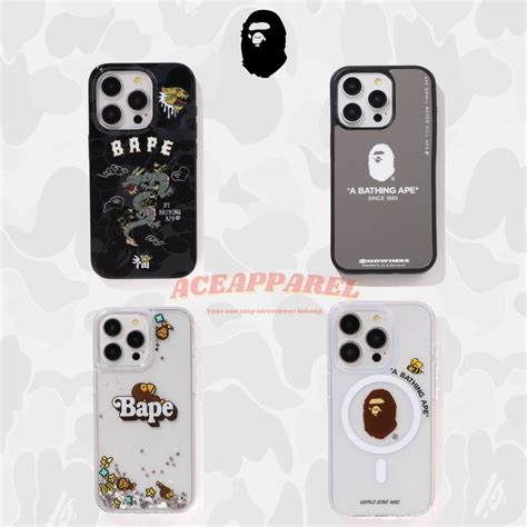 Bape iPhone 15 Pro Max Phone MagSafe Case, Mobile Phones & Gadgets ...