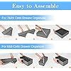 House of Quirk Set of 4 Foldable Storage Box Drawer Divider Organizer ...
