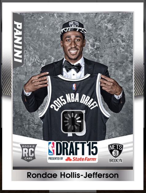 Rondae Hollis-Jefferson (Rookie) Brooklyn Nets Draft 2015 Insert Card ...