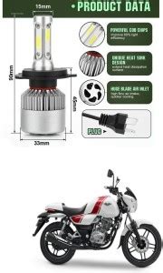 XZRTZ H4/9003/HB2 Motorcycle LED Headlight Bulb High Low Beam Headlamp ...