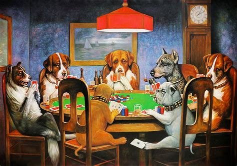 Who Painted Dogs Playing Poker