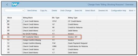 Billing Blocks in SAP