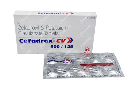 Cefadrox Cv 500/125 MG | Order Cefadrox Cv 500/125 MG Tablet Online at ...