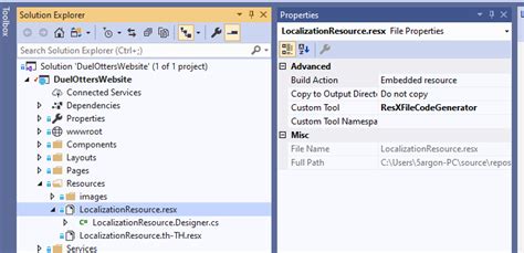 Blazor Localization Resource Files 的图像结果