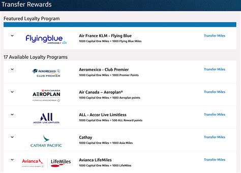 How to Transfer Capital One Points to Airline Partners