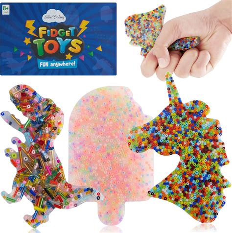 Amazon.com: 3Pcs Skin Picking Fidget Toy, Picking Pad, Silicone Picking ...