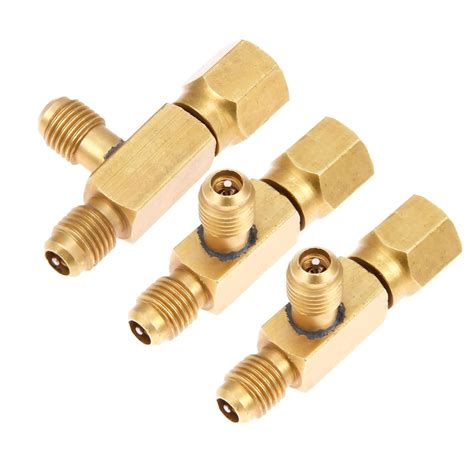 Quick Coupler Access Tee, 1/4'' Valves Core Tee Adapter with Swivel ...