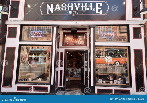 Nashville Gifts, Nashville, TN Editorial Image - Image of coutry, cash ...