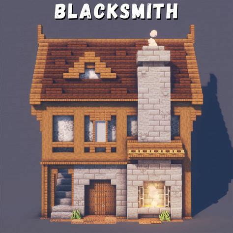 Image result for How to Build Blacksmith in Minecraft Java