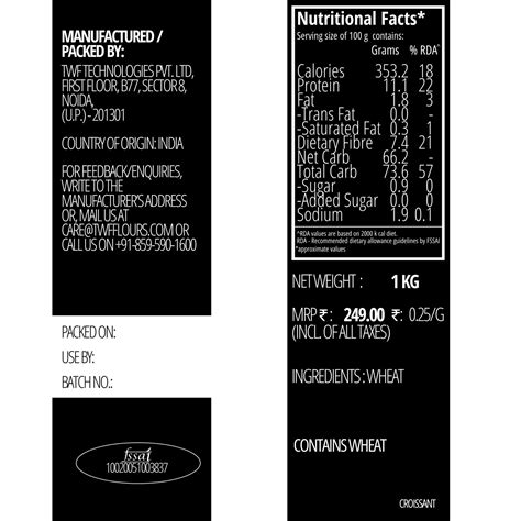 TWF Croissant Flour – TWF Flours