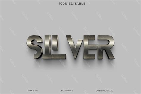 Image result for Silver Text Effect Photoshop Tutorial