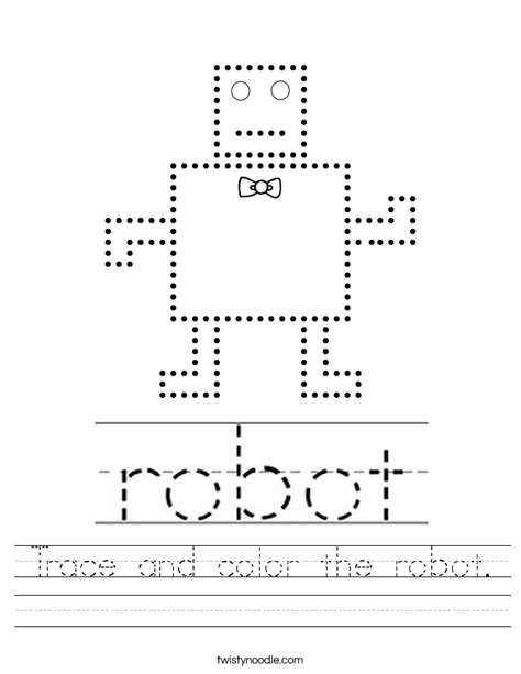 Trace Robot Worksheet 的图像结果