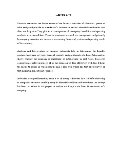 Financial Analysis Project Best Example 的图像结果